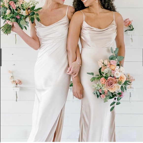 Revelry Dresses & Skirts - Revelry Satin Skye Bridesmaids Dress